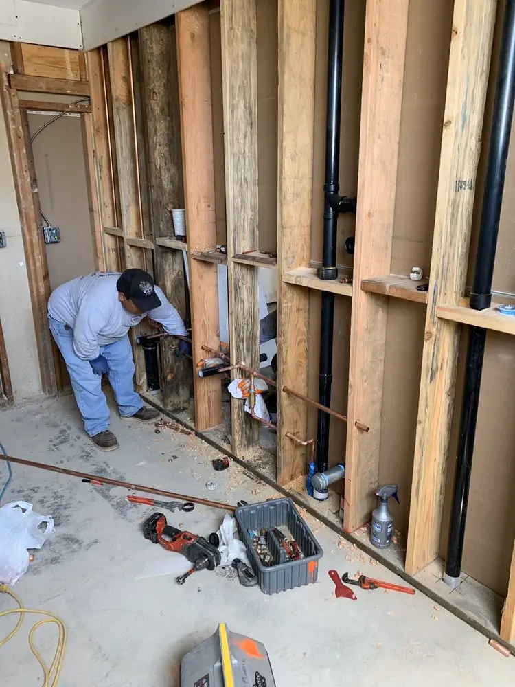 Commercial rough-in plumbing for Water Heater Replacement in Kailua-Kona